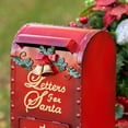 thumbnail image 5 of 16" Tall Ornate Letters for Santa Christmas Mailbox Decoration, 5 of 7