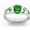 Green, variant on Womens Butterfly Ring with Sparkling Zircon Inlay Fashion Jewelry for Women and Men Alloy Fresh European American Ring