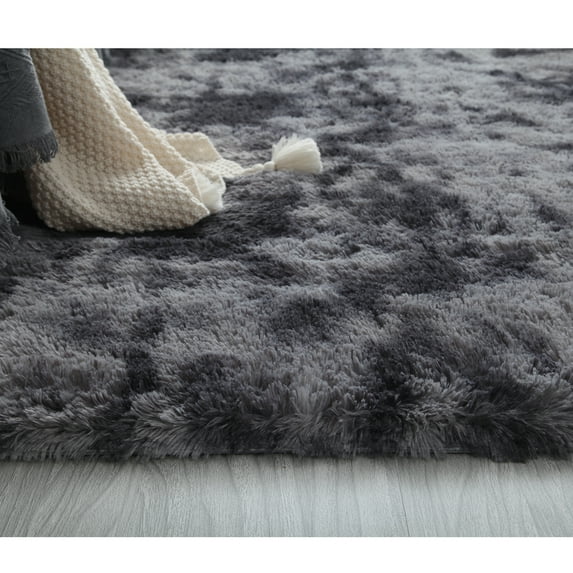 63x79 inch /47x63 inch /32x63 inch Large Size Fluffy Rugs Fashion Living Room Carpet Comfy Bedroom Home Decorate Area Rugs Pads ( Khaki, Pinkish purple, Dark grey, Light grey)