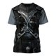 thumbnail image 1 of Mc Camiseta Unisex Con Estampado 3d Armadura Samurái, 1 of 5