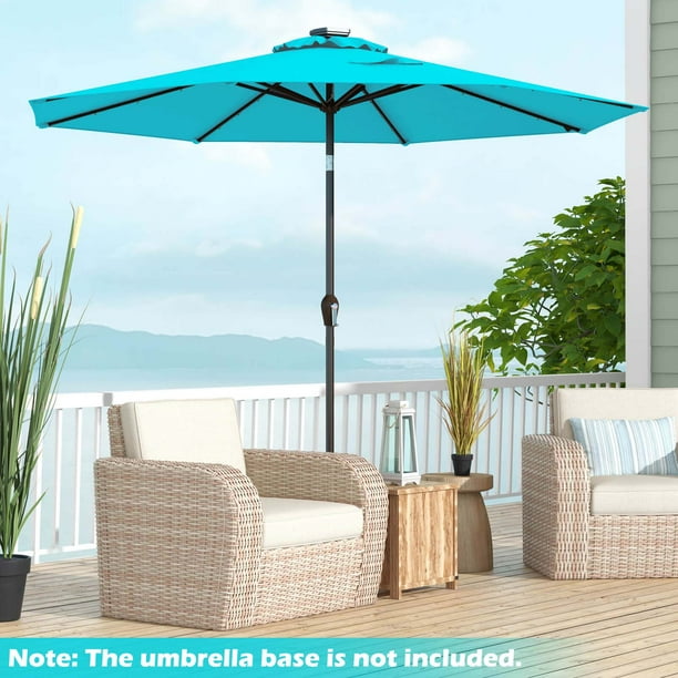 9 ft patio umbrella lowes Maincraft 9-ft Aluminum Green Garden Patio Umbrella at Lowes.com