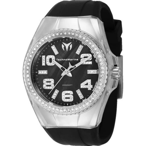 Technomarine TM-121261 Women's Cruise Silver Crystal Case Watch