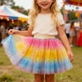 thumbnail image 2 of MHFRRA Tutu Dress for Girls St Patricks Day Elastic Waist Party Gown with Flowy Skirt, 2 of 4