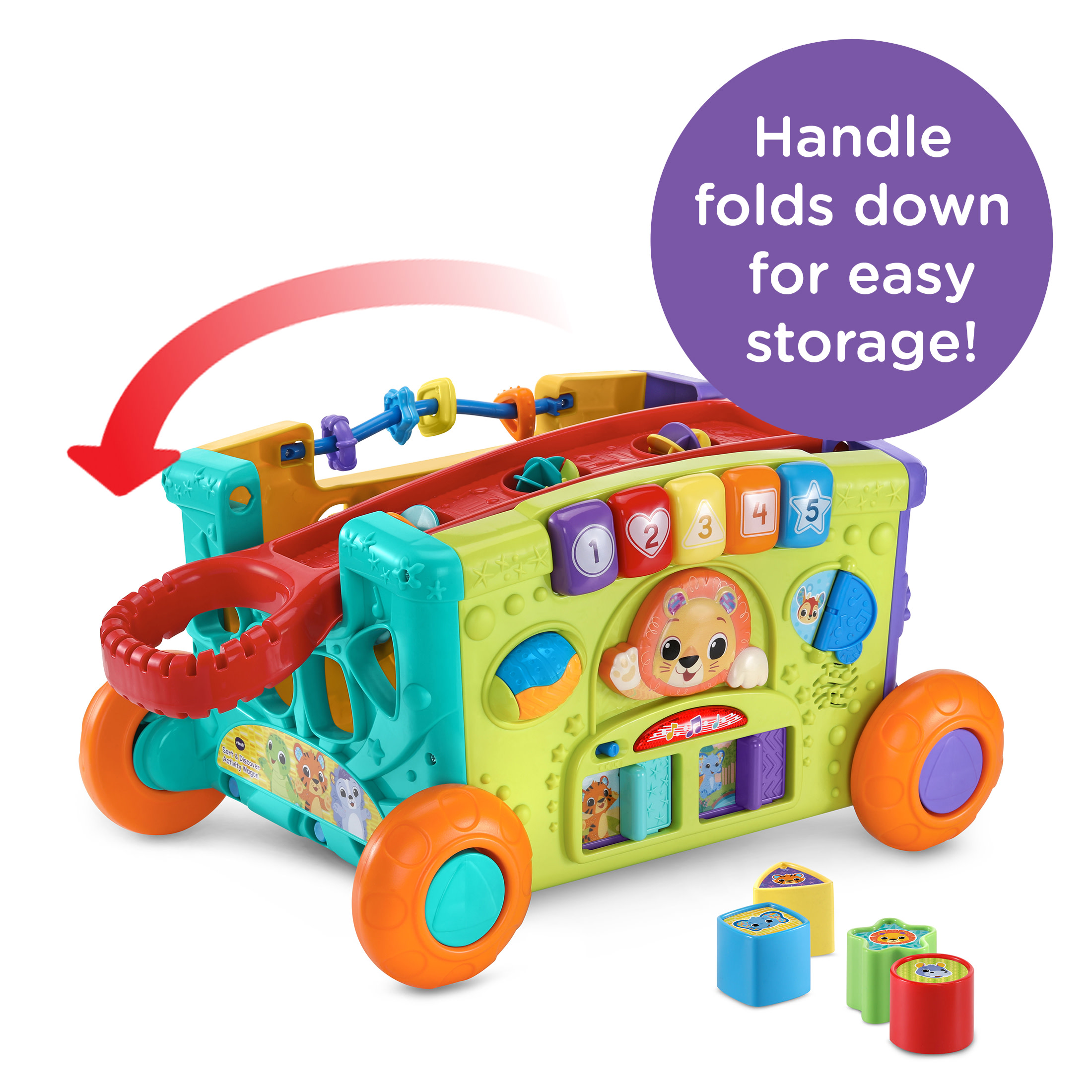 VTech Sort & Discover Activity Wagon with Accessories photo 5