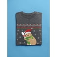 thumbnail image 3 of Sloth On A Candy Cane T-Shirt Men -Smartprints Designs, Male 3X-Large, 3 of 4