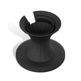 thumbnail image 4 of facefd Speakers Racks Creative Sturdy Plastic Material Speaker Bracket Simple High-strength Tabletop Sound Holder for Household Shop Black, 4 of 5