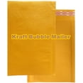 thumbnail image 4 of Yen's 500 pcs #0000 Kraft Bubble Envelopes Mailers 4 X 7 (Inner 4x6), 4 of 5