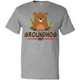 thumbnail image 3 of Inktastic Groundhog Day with Cute Groundhog Illustration T-Shirt, 3 of 5