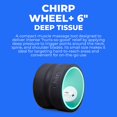 thumbnail image 3 of Rodillo de espuma Chirp Wheel de 6" de alta densidad con capacidad de 227 kg, 3 of 7