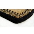 thumbnail image 4 of Nedia Home 02240V Heavy Duty Coir Doormat 22 x 36 In. Bella - Half Round - Monogrammed V, 4 of 5