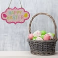 thumbnail image 4 of Thanksgiving Decorations Creative Easter Party Crafts Decor DIY Handmade Rabbit Wooden Sign Hangings, 4 of 4