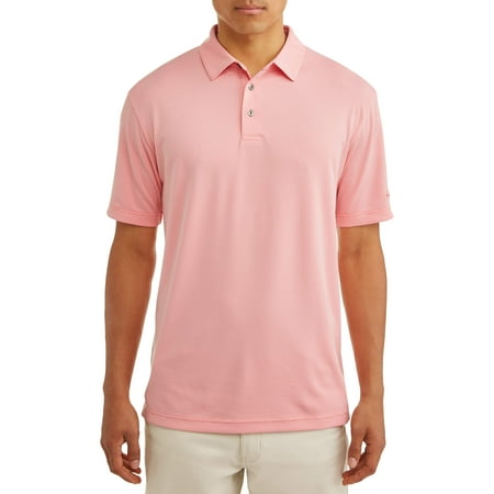 Ben Hogan Men's Short Sleeve Mini Geo Jacquard Polo (Best Golf Polo Shirts)