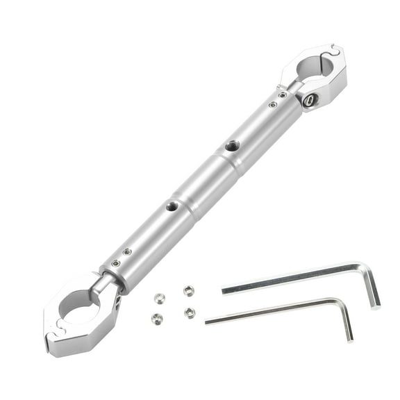 Unique Bargains Unique Bargain 1 Set Universal Motorcycle Balance Bar - Motorcycle Handlebar -Aluminum Alloy Silver Tone