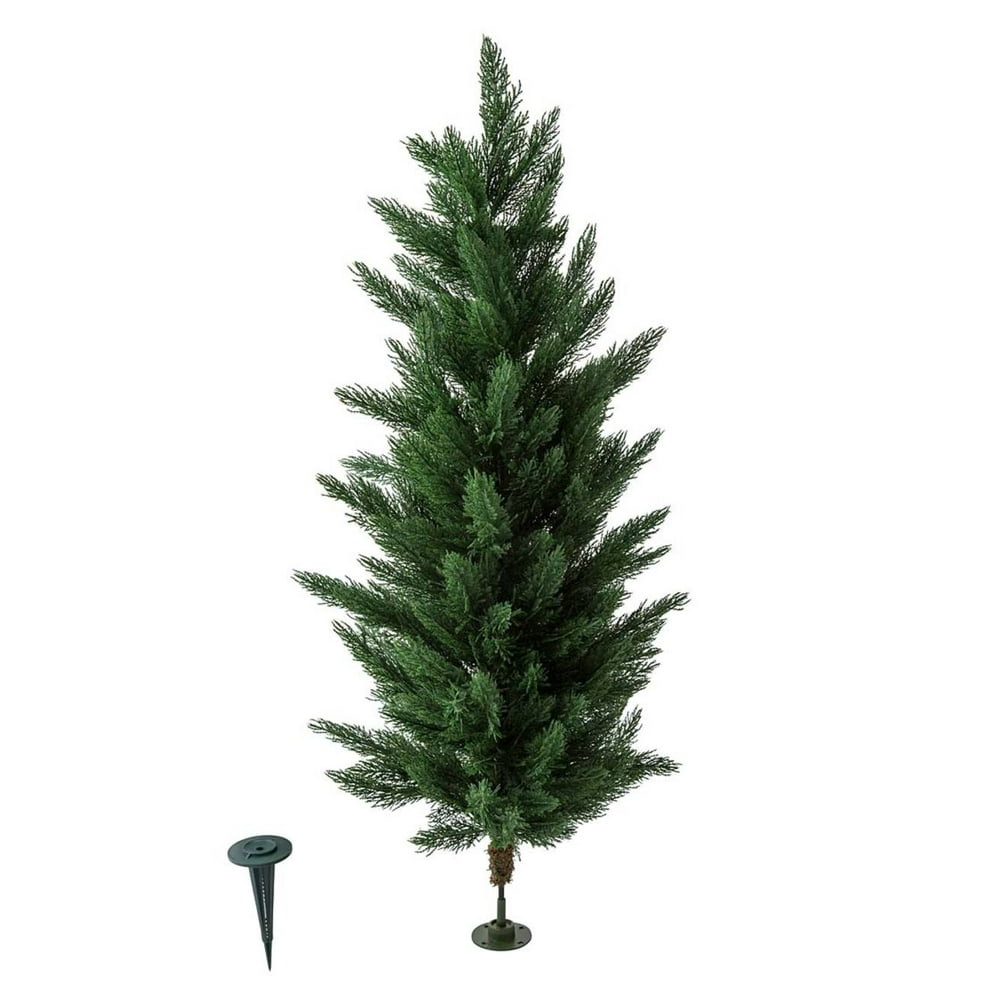 faux cedar tree outdoor