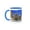 Blue/White, variant on 3drose, Tarragona Cathedral, Catalonia, Spain - Eu27 Rti0041 - Rob Tilley, 11oz Two-tone Black Mug