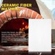 thumbnail image 4 of 16X Papel para Juntas de Alta Temperatura, Tablero Aislante de Fibra Cerámica, Tablero Ignífugo con Clasificación de 2850 ℉ para Chimenea DIY, 4 of 5