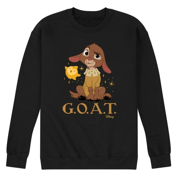 Disney Wish - Valentino The GOAT - Men's Crew Neck Fleece Pullover