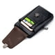thumbnail image 3 of Riñonera de cuero para hombre, riñonera para teléfono, riñonera de viaje, riñonera BULLCAPTAIN Negro, 3 of 7