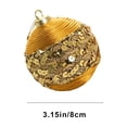 thumbnail image 3 of Black of Friday Sales! kkbbma Christmas Ornaments Set Shatterproof Christmas Baubles for Xmas Christmas Tree for Home Party Wedding Display Decor Props, 3 of 6
