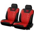 thumbnail image 6 of 9pcs Car Seat Cover Set Butterfly-Pattern Universal Car Seat Cover Full Set Auto Seat Cover Car Styling Interior Accessories(Red 9pcs), 6 of 8