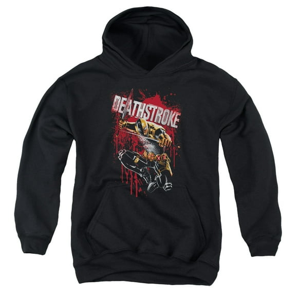 Jla - Blood Splattered - Youth Hooded Sweatshirt - Medium