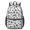Police and Helicopter White Pattern, variant on Police and Vest White Pattern 17" Waterproof Oxford School Backpacks for Teens, S-Shape Padded Straps, for School, Travel, Hiking, Camping