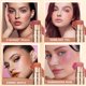 thumbnail image 3 of QIBEST-pintalabios 3 en 1 para mujer, Pintalabios con tinte para ojos, mejillas y labios, resistente al agua, crema ligera, maquillaje multipalo, 3 of 5