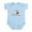 Sky Blue, variant on CafePress - Stork Baby Germany USA Infant Bodysuit - Baby Light Bodysuit, Size Newborn - 24 Months