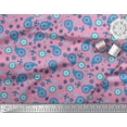 thumbnail image 3 of Soimoi Rayon Crepe Fabric Floral & Paisley Print Fabric by The Yard 46 Inch Wide, 3 of 3