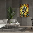 thumbnail image 6 of Epic Graffiti 'Microphone'  by Andreas Magnusson Canvas Wall Art, 40" x 60", 6 of 8