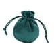 thumbnail image 4 of Bolsa con cordón para guardar joyas, organizador de regalos de fiesta, bolsa de terciopelo para relojes, collares, pulseras, dijes y aniversarios. Verde oscuro 75 x 95 cm, 4 of 8