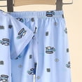 thumbnail image 5 of KPOPLK Toddler Boy Pajamas Fall Winter Pjs for Boys Long Sleeve Sets Kids Excavator Print Sleepwear Jammies Clothes Light Blue Size 9-10 Years, 5 of 5