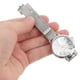 thumbnail image 4 of WORGEOUS Reloj de moda para mujer, correa de malla de lujo, correa, relojes de pulsera de cuarzo creativos, reloj de pulsera para mujer, Montre Femme (blanco plateado), 4 of 7