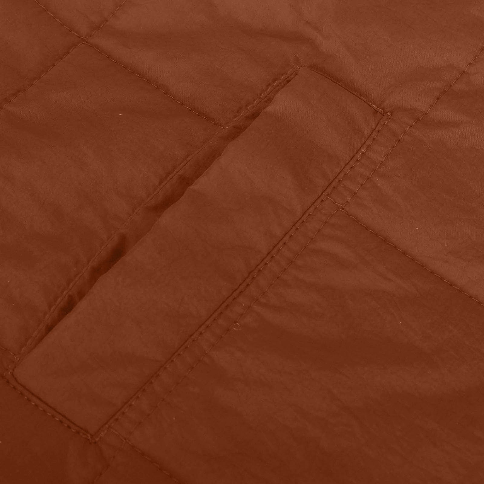Rigardu Hoodies for Women Pullover Women's Quilted Pullover Puffer Jacket Oversized Long Sleeve Hooded Coats Winter Warm Lightweight Outwear with Pocket Womens Hoodies Brown 3Xl