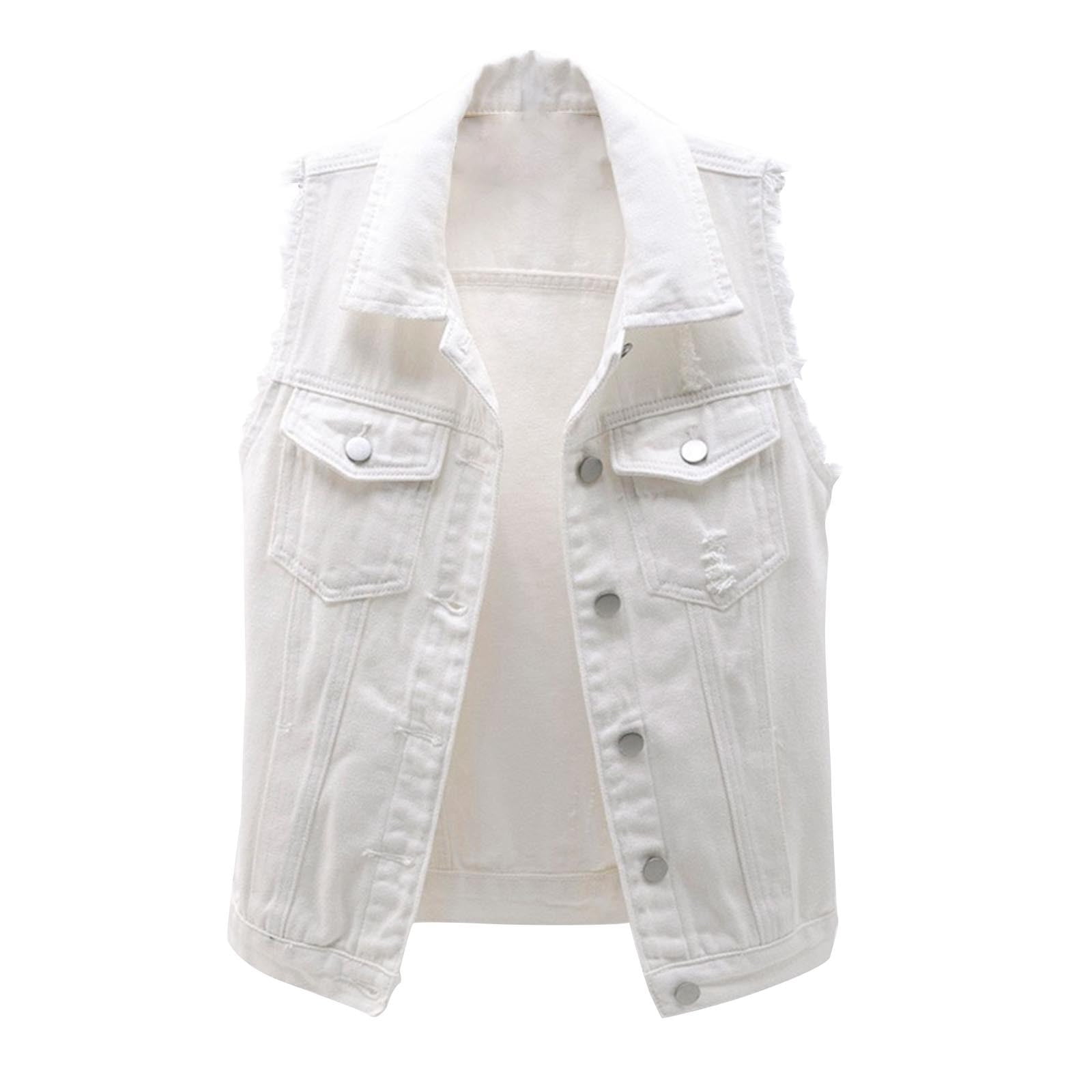 ECRU SOLI Plain White has become a heavyweight vintage light denim jacket -  Shop FudgeGirl Women's Casual & Functional Jackets - Pinkoi