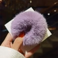 thumbnail image 1 of OOCA Chouchous Lumineux en Peluche pour Filles Bandeau Coloré pour Femmes Porte-Queue de Cheval Accessoires de Mode Élastiques, 1 of 7