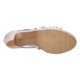 thumbnail image 3 of Sandalia Easy Street Bee para mujer con tacón, 6 cm, color natural iridiscente, 3 of 6