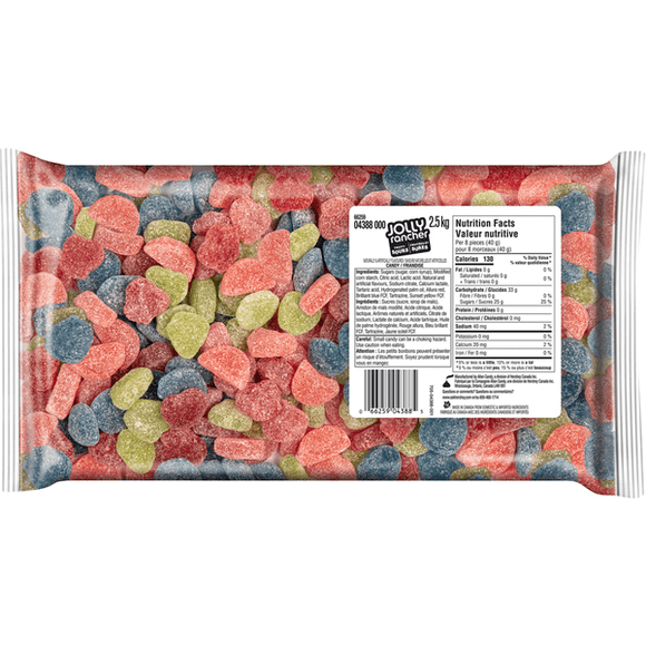 JOLLY RANCHER Bonbons Acides Fruités 2.5kg/5.51Lbs