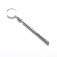 thumbnail image 1 of Round Telescoping Inspection Mirror 30mm Mini Swivel Mirror for Mechanics Stainless Steel Extendable Tool for Observation, 1 of 8