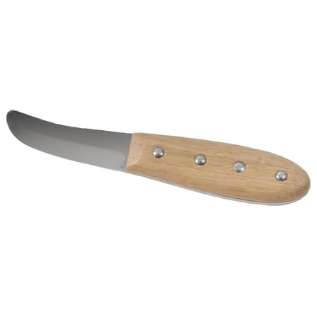 2647 Scallop Knife 6" Stainless Steel, 2.5" Blade, Bamboo - 2647