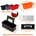 thumbnail image 4 of YAOMOBB Heat-resistant Liner Oil Box Liner Leakproof Large Capacity Reusable Smooth Surface Grease Cup Liner Replacement Grease Tray Liner Silicone Mat, 4 of 6