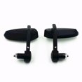 thumbnail image 6 of Black 7/8" 22mm Motorcycle Handlebar Bar End Rearview Side Mirror for Honda Kawasaki Suzuki Yamaha ZX6R R1 R6 GSXR CBR 600 F2 F4 FZ6 SV ZX7R CB FZ1 6R Cafe Racer Custom, 6 of 6