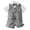 Grey, variant on LWNYDPLSD Kids 3 Piece Suits Set Formal Gentleman Tuxedo Suit for Newborn Boy Wedding Graduation Dress Suit with Checkered Striped Vest Shorts Bowtie Button Down Short Sleeved Shirt Outfits