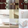 thumbnail image 6 of 100 Capsules Self-Adhesive Rubber Furniture Bumper Pads for Doors Cabinets Drawers Furniture Glass T transparent silica gel, 6 of 6