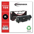 thumbnail image 2 of Remanufactured Innovera IVR104 Black Toner Replacement for 0263B001AA #104 2000 Page-Yield, 2 of 6