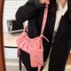 thumbnail image 5 of Bolsa bandolera de cuero PU para mujer, bandolera para teléfono móvil con remaches para mujer Ndcxsfigh  Para Estrenar, 5 of 9