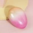 thumbnail image 4 of Happydeer Straightening Comb Creative Portable Wear-resistant Novelty Adorable Anti-knot Plastic Gradient Color Egg Straight Hair Comb for Kid, 4 of 12