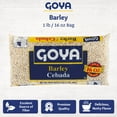 thumbnail image 2 of Dry Barley Grain By Goya, Pearl Barley, Pantry Staples, Cebada, Barley For Cooking, Cereal, And Soup, High In Fiber, Nutritious And Versatile, 16Oz. Bag Packaging May Vary, 2 of 3