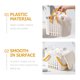 thumbnail image 4 of Cesta de almacenamiento de plástico Cesta de ducha de baño portátil Canasta de caddie con mango, 4 of 5