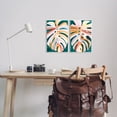 thumbnail image 3 of Stupell Industries Tropical Monstera Leaves Botanical & Floral Painting Unframed Art Print Wall Art, 10 x 15, Set of 2, 3 of 8